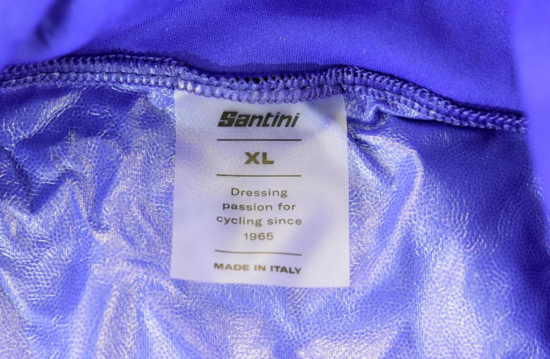 Santini MAGIC パッカブル ベスト size:XL バイオレット