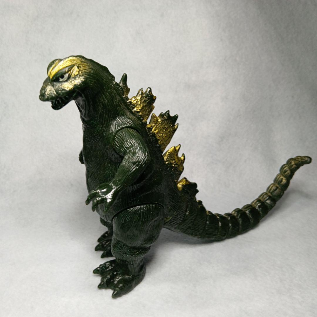 山勝 ゴジラ と アンギラス 怪獣ソフビ 当時物