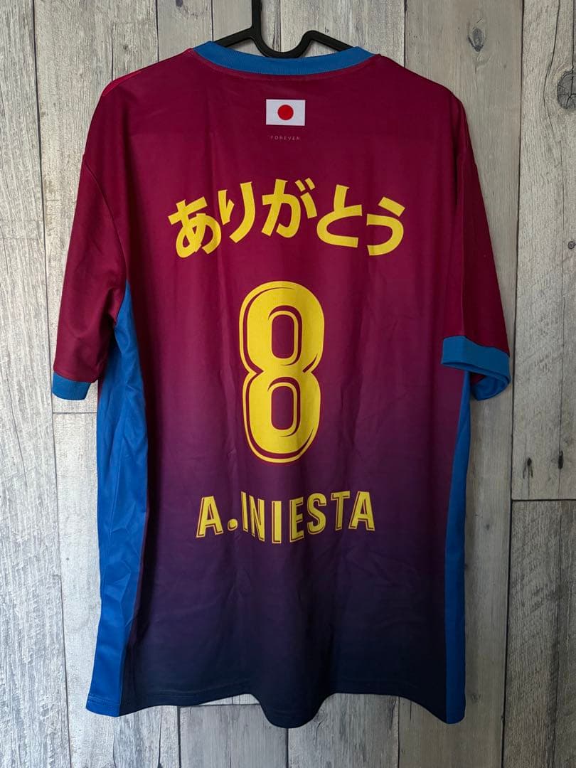 CAPITTEN キャピテンA. INIESTA 8シャツ 国立限定バルセロナ