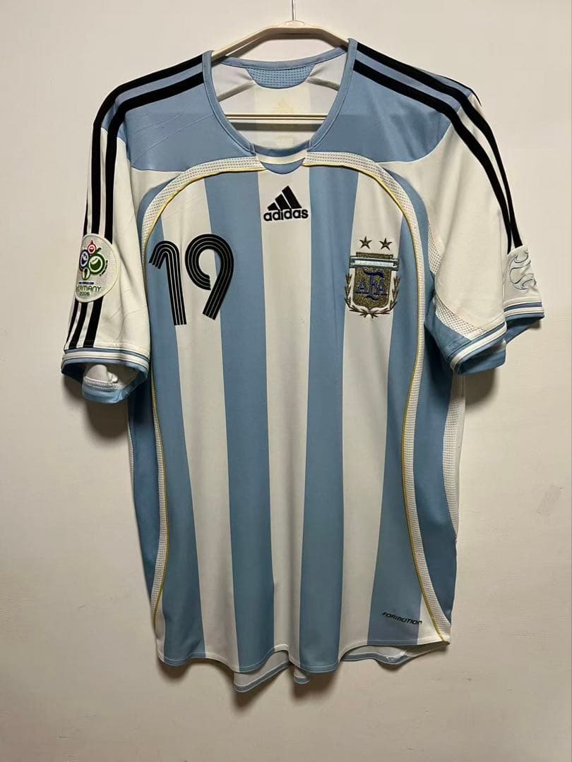 選手用仕樣 アルゼンチン代表 メッシ 2006 Messi World cup