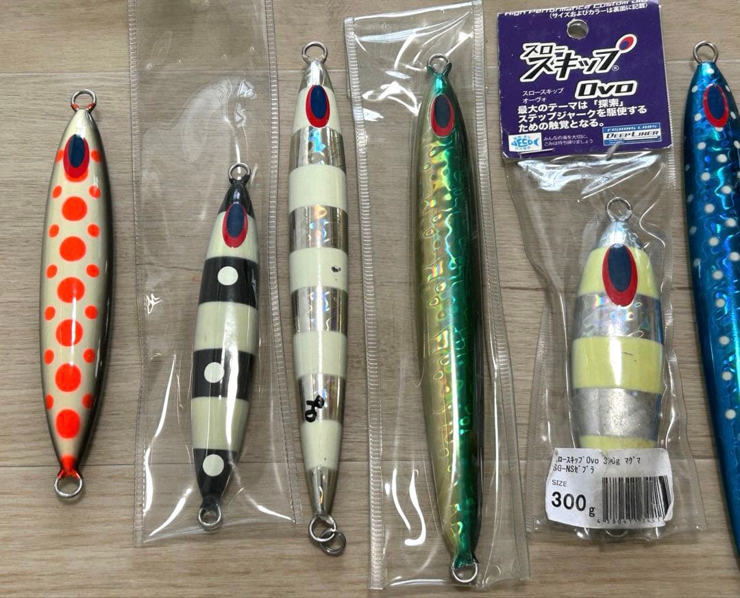 ディープライナー　ジグセット③DEEPLINER スーパーグロー多数！