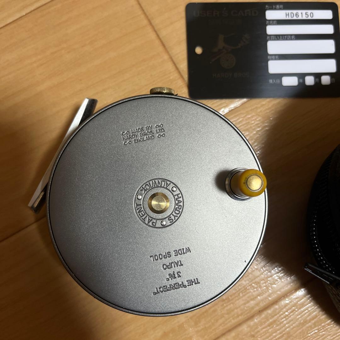 リール [HARDY] WIDE SPOOL PERFECT 3 7/8\" TAUPO