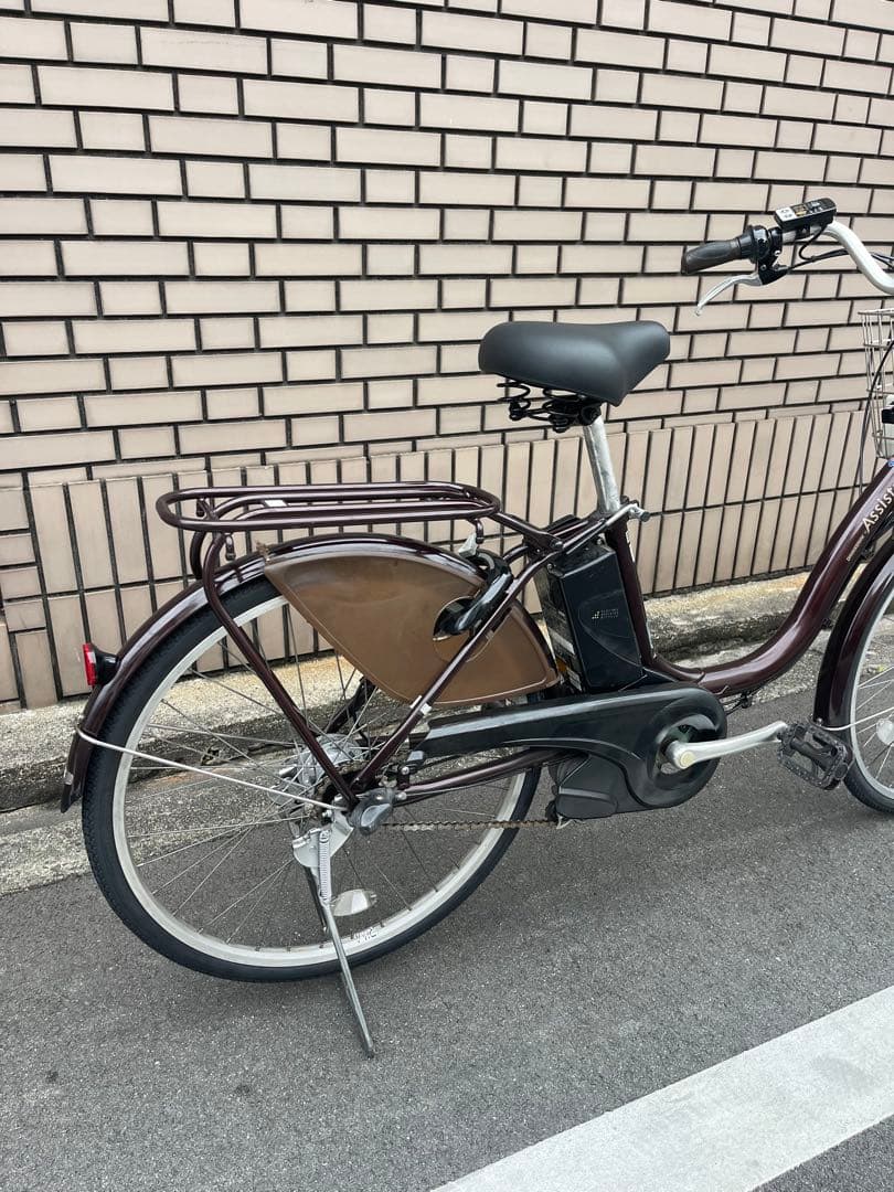 8.9ahブリヂストン電動アシスト自転車^_^
