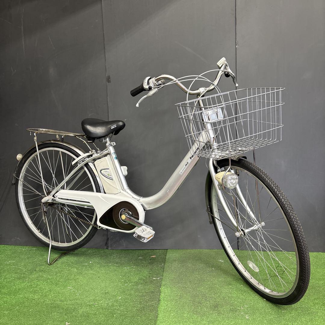 電動自転車 Panasonic Lithium vivi NX シルバー　63★