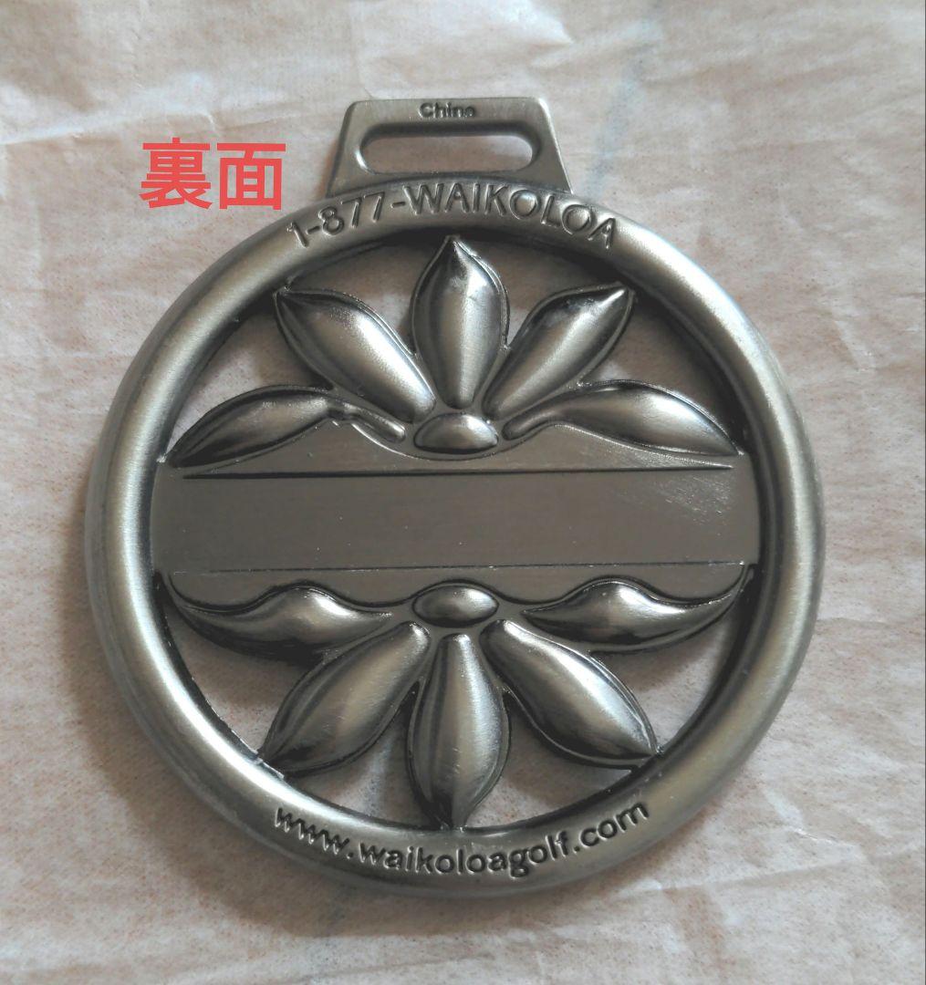 ハワイ島 WAIKoloaワイコロア　ハーフ ジップアップポロシャツとプレート