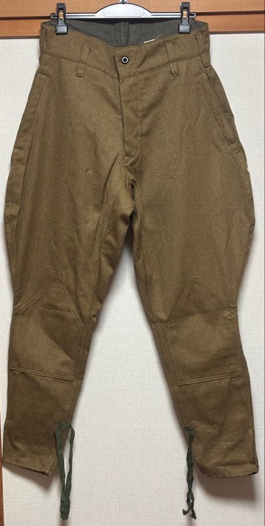 WW2 ソ連軍 ロシア軍 実物生地 複製品 1935年型トラウザーズ 未使用品