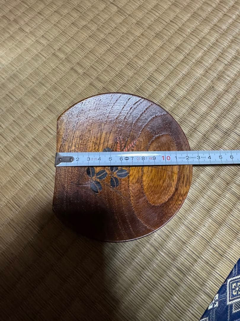 天然木製トレー　半月盆/皿　和風　15枚セット