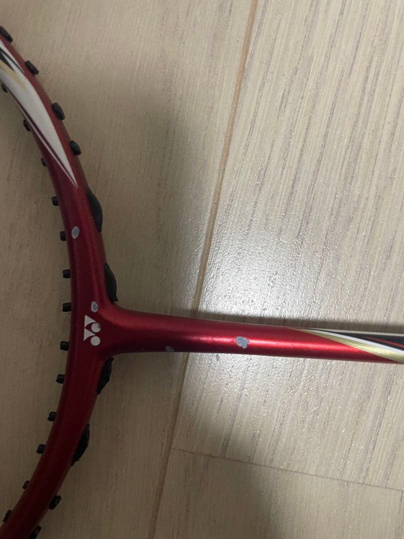 YONEX バドミントンラケット アークセーバー　アイスラッシュ カバー付き