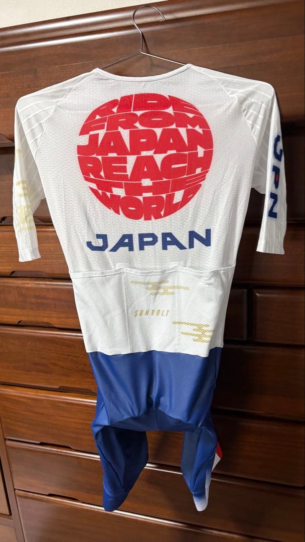 UCI グランフォンド世界選手権TeamJAPAN統一ジャージ(ワンピース)