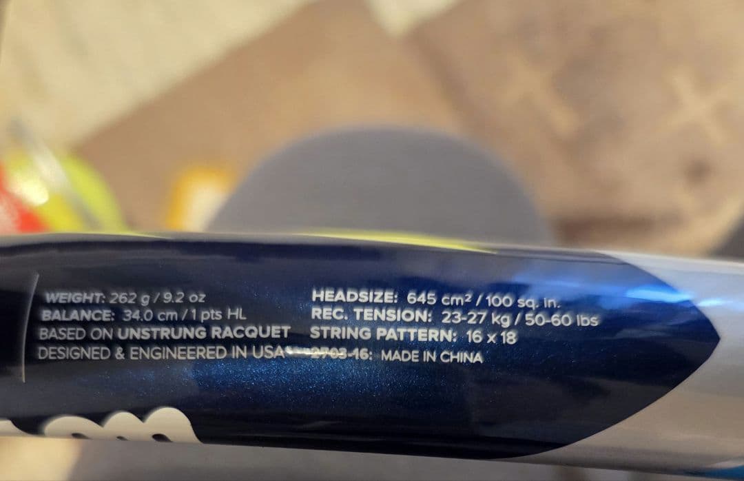 【中古テニスラケット】WILSON JUICE 100UL　262g　G1