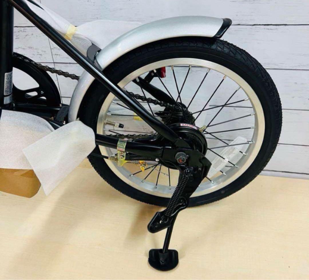 CHEVROLET ミムゴ 16インチ 折り畳み自転車ブラック