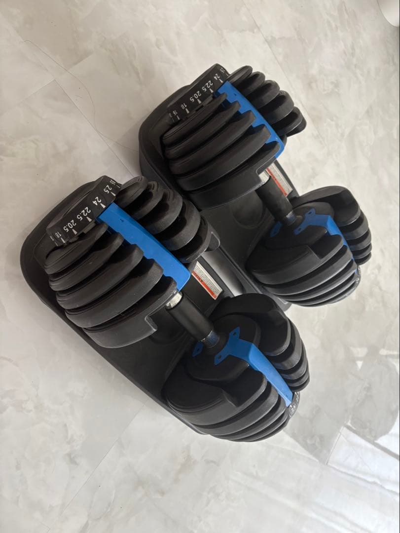 丸②可変式ダンベル 最大25kg