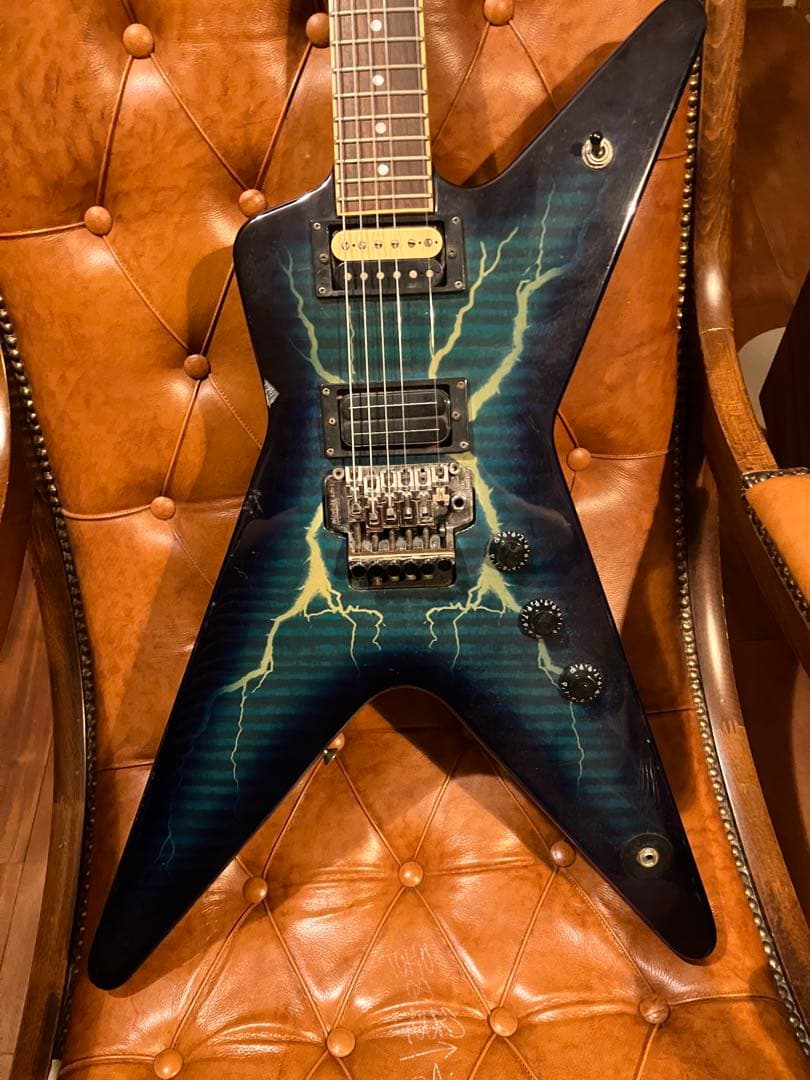 Washburn Dime エレキギター 雷模様 ジャンク