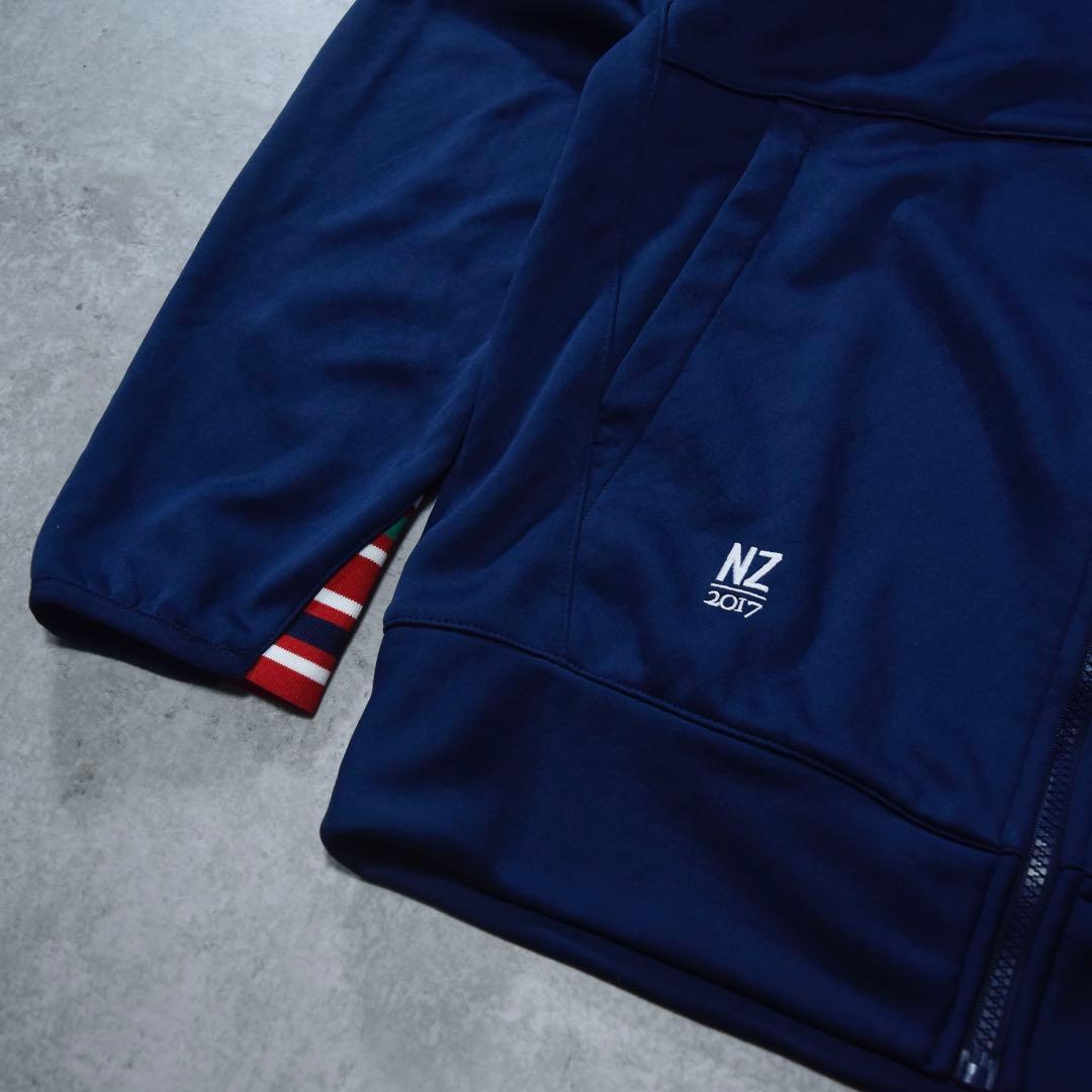 【レア】canterbury ライオンズ 英国 ジップパーカー ジャージ 紺