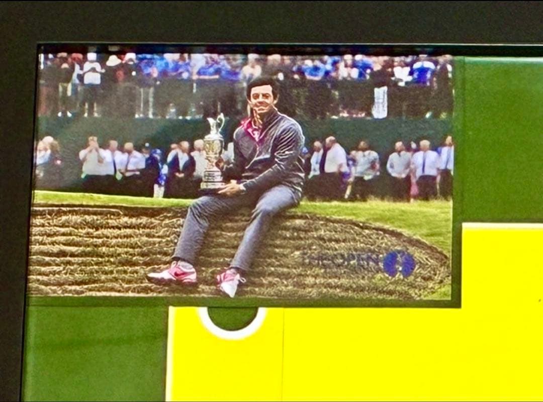 ２０２５年マスターズ優勝ローリーマキロイグランドスラム達成記念直筆サイン鑑定書付