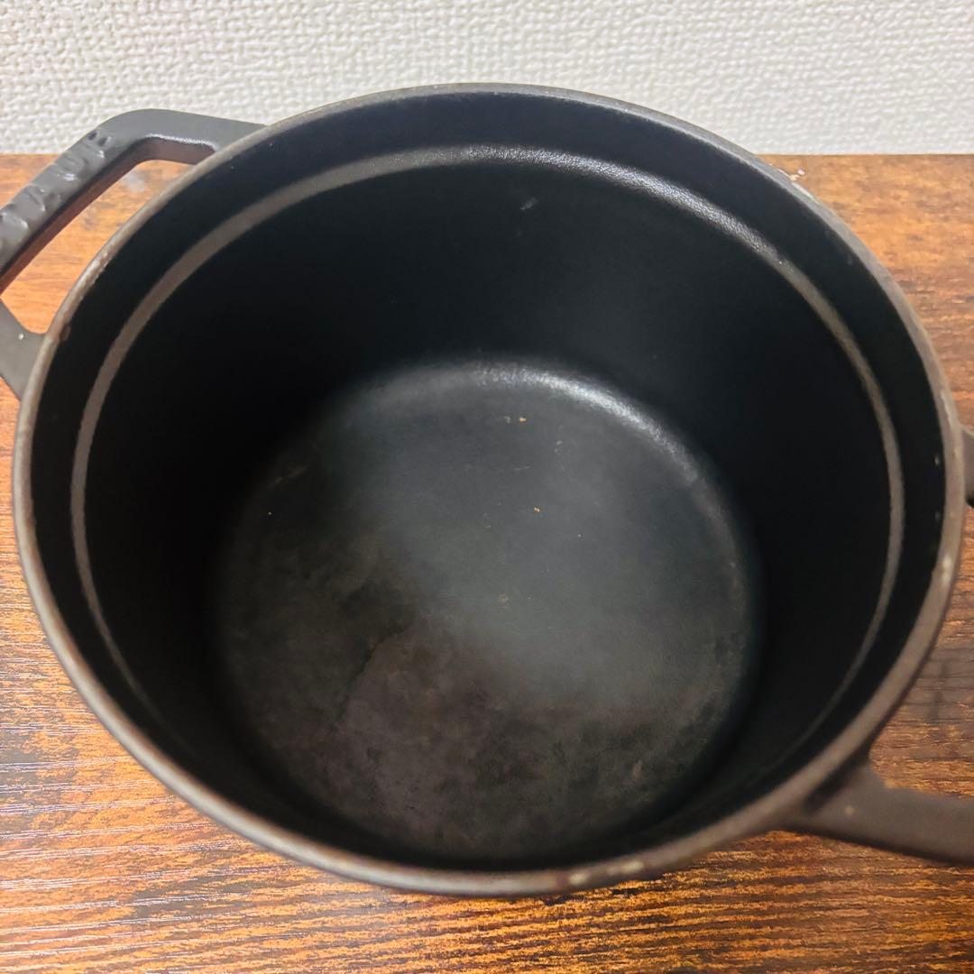 さ*い様 STAUB　鍋　14cm ココット　黒　ブラック