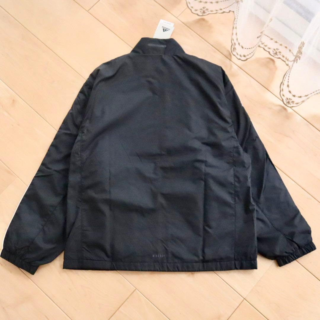 adidas　アディダス　ウィンドブレーカー　上下セット　黒　130　新品
