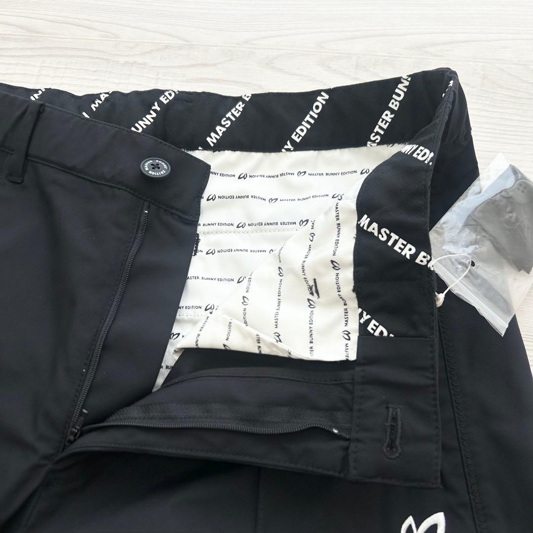 新品　マスターバニーエディション　パンツ　ジョガー　春夏　ブラック　ストレッチ