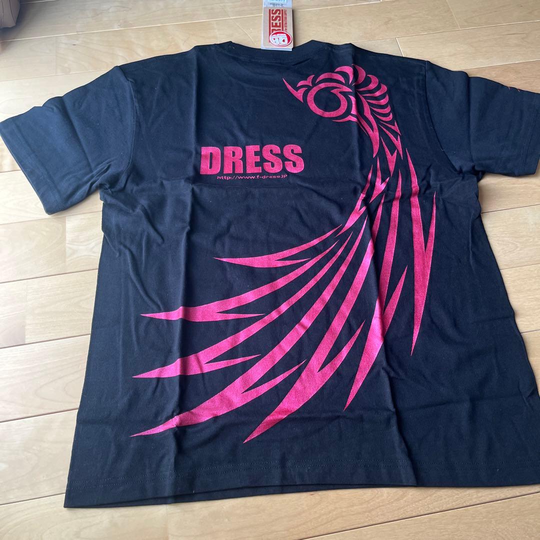 DRESS 限定Tシャツ Lサイズ ブラック／シャイニールビー