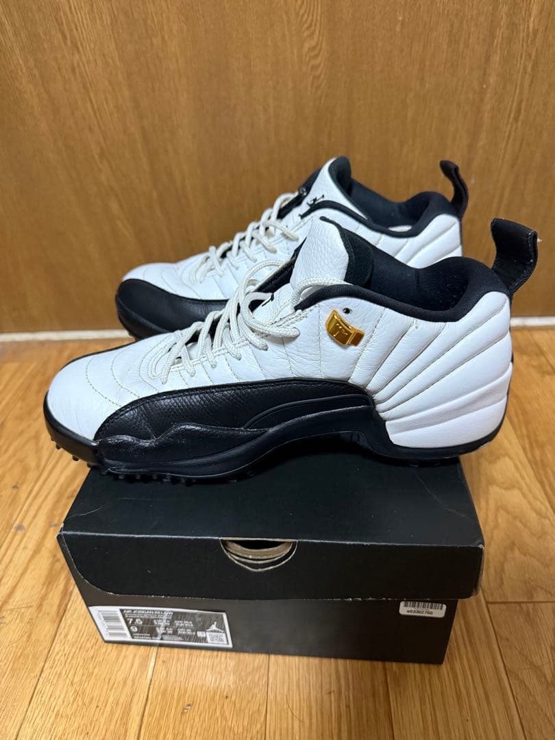 Air Jordan 12 Golf 23 ホワイト/ブラック