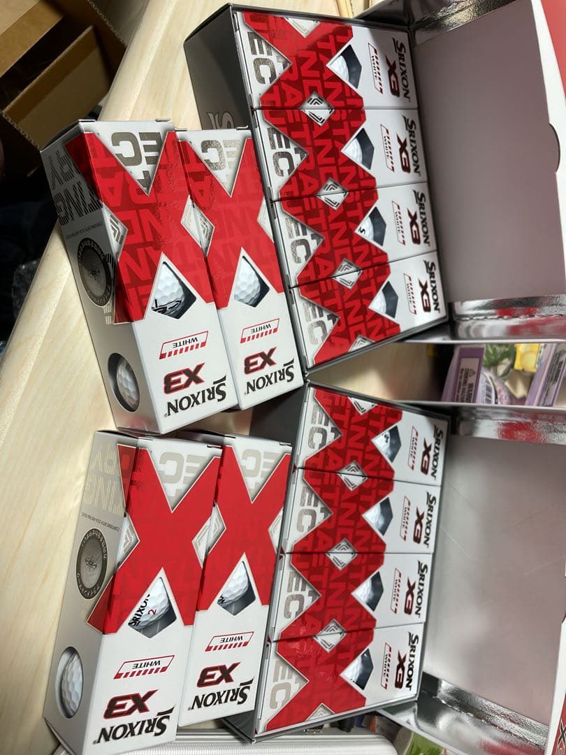 スリクソン X3 ゴルフボール ダンロップ　新品