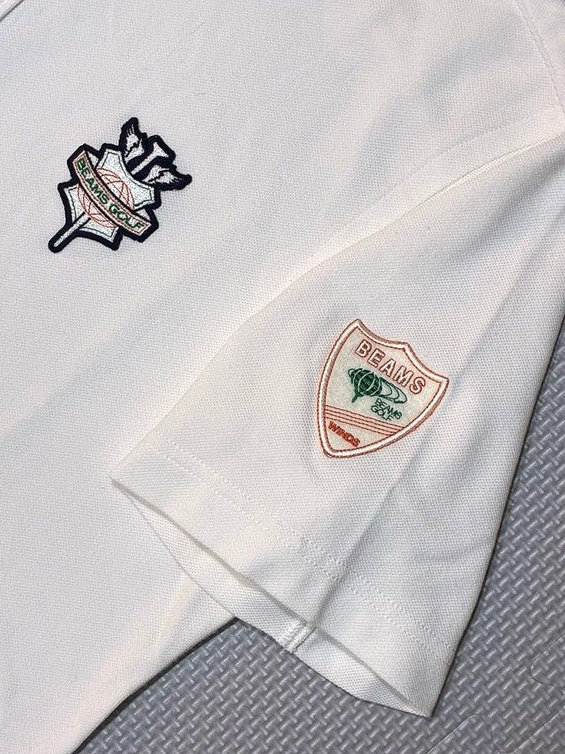 BEAMS GOLF タラッティモデル ベア鹿の子 BDポロシャツ