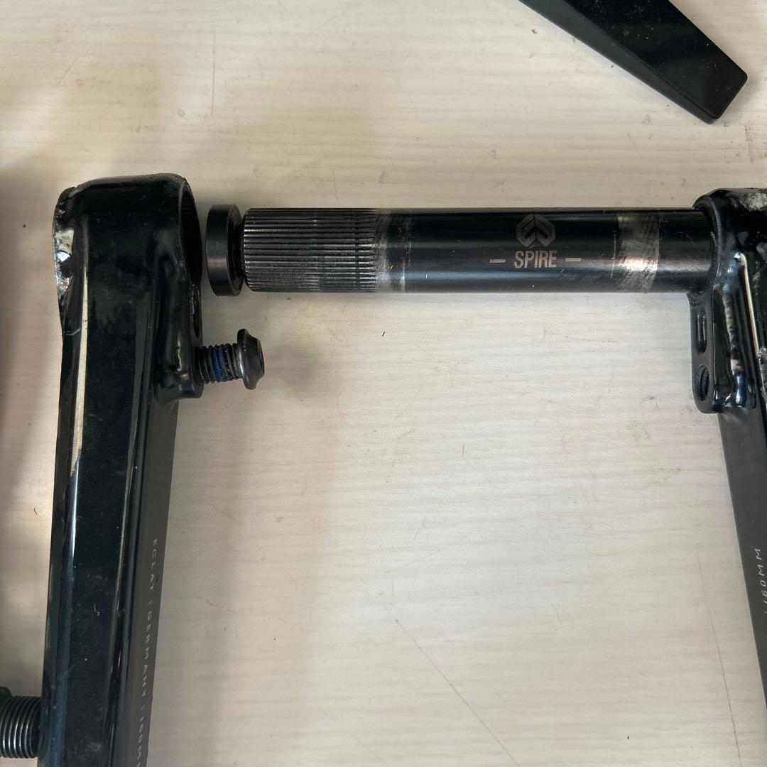eclat bmx spire crank 160mm 22mmスピンドル