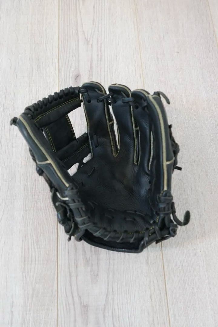 少年軟式グローブ Rawlings Wizzard02 Mサイズ 収納袋付き