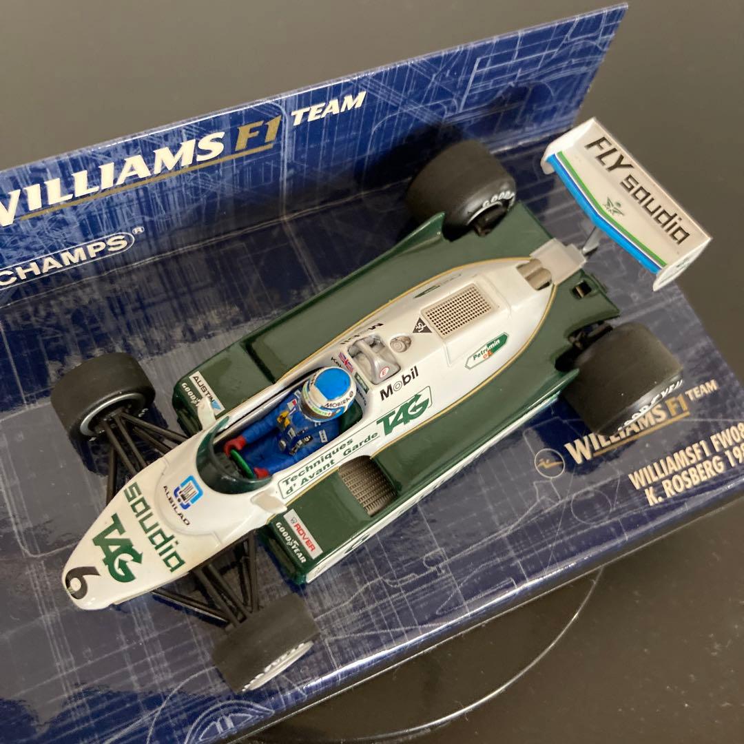 ミニチャンプス F1 ウィリアムズ FW08 ケケ ロズベルグ