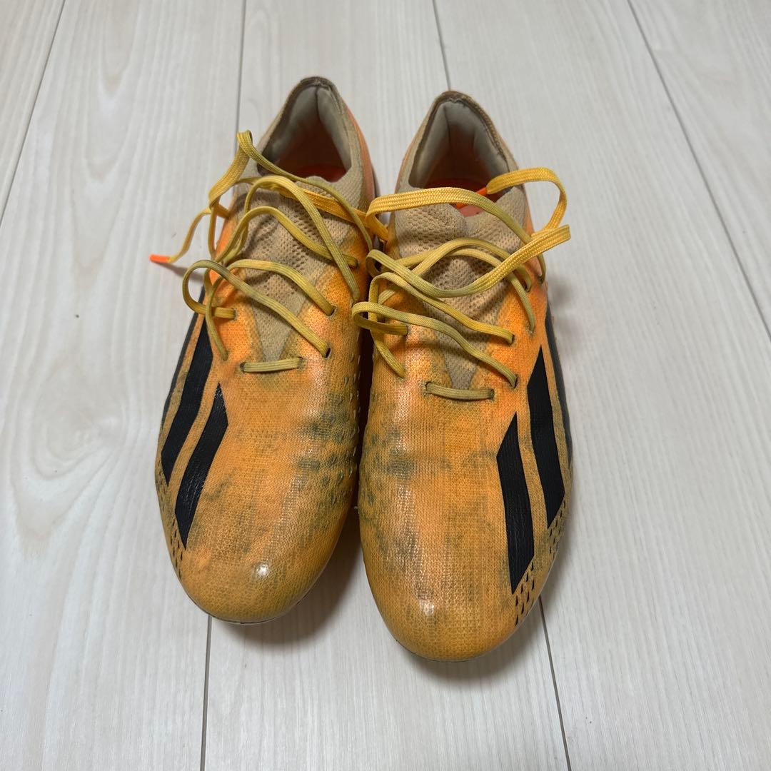 adidas サッカーシューズ イエロー/オレンジ