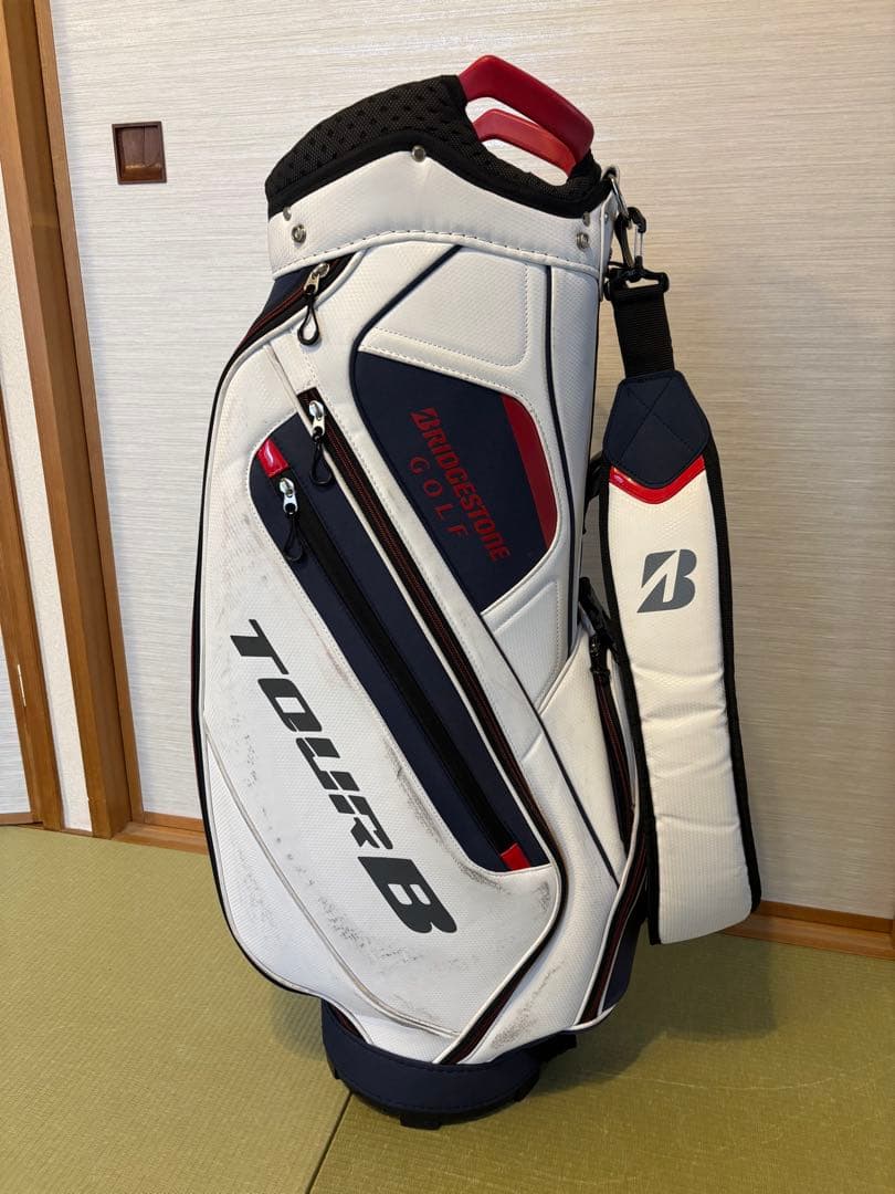 BRIDGESTONE TOUR B ゴルフバッグ 9.5型 フード有