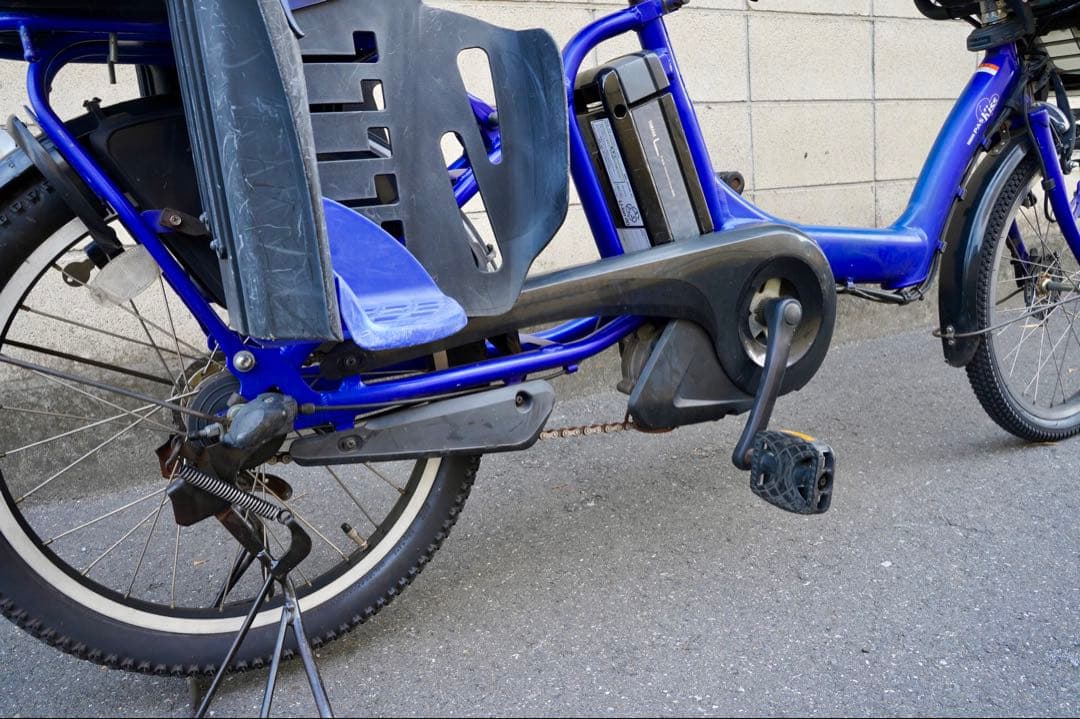 電動自転車 ヤマハ 20インチ 子供乗せ アシスト 中古 050101