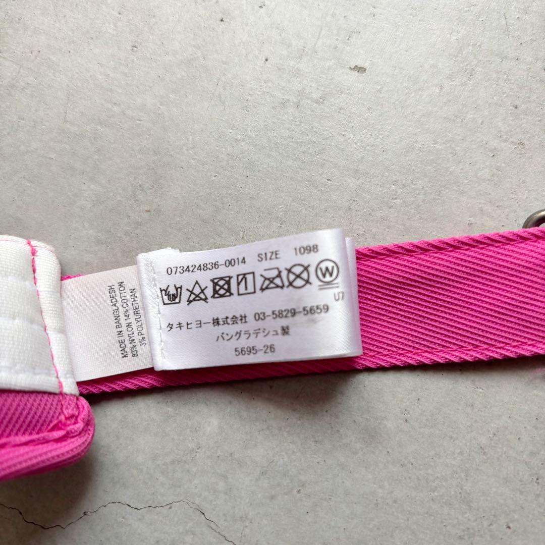 G/FORE ジーフォア ツイルバイザー サンバイザー ロゴ刺繍 帽子 ピンク