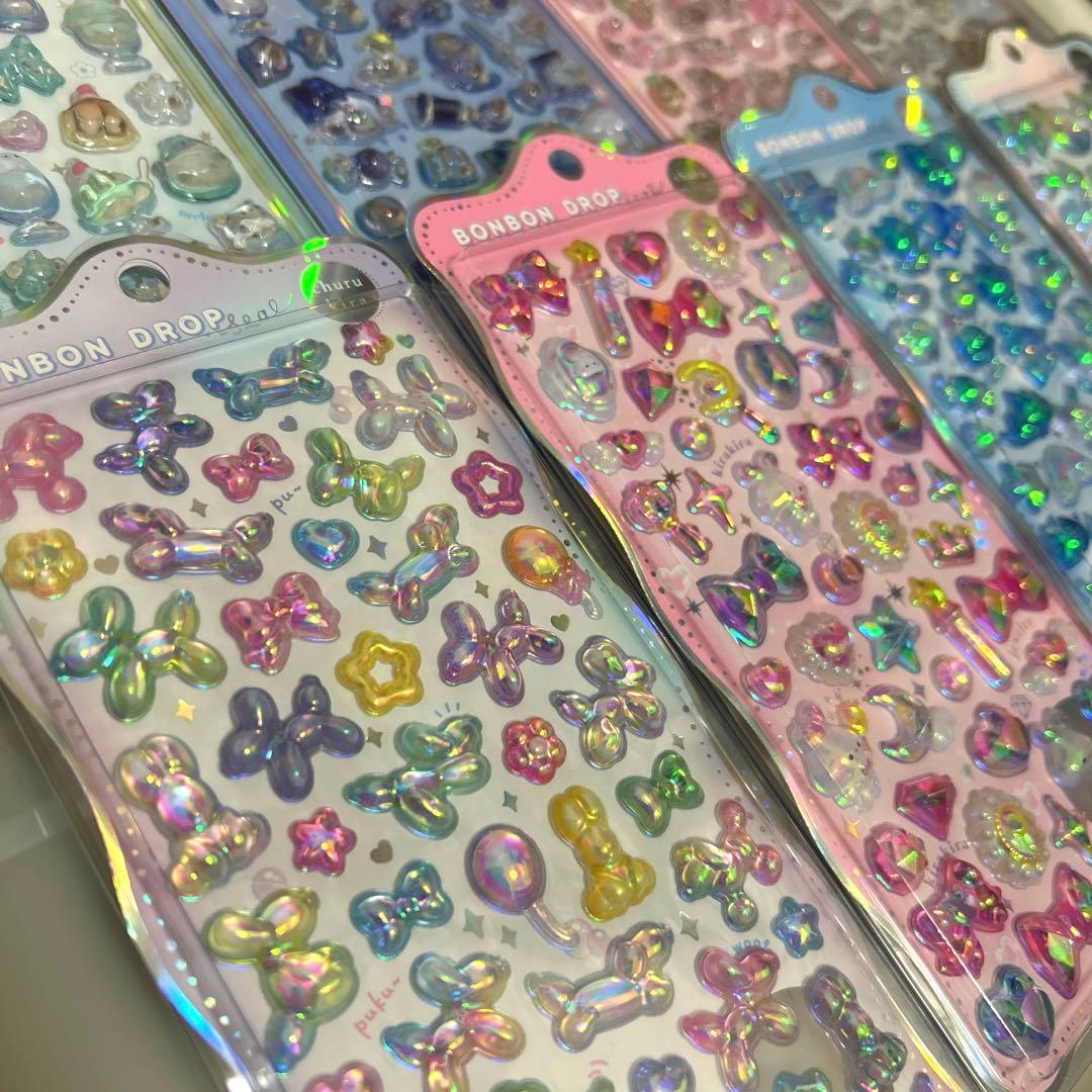 ボンボンドロップ　まとめ　めろめろ　正規品　オーロラ　わんわん　ほうせき