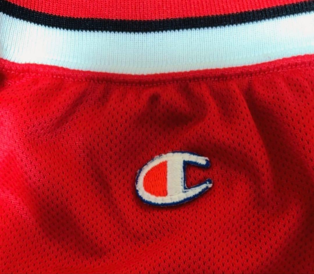 【Champion】80s USA製・NBA・シカゴ・ブルズ・バスパンXLサイズ