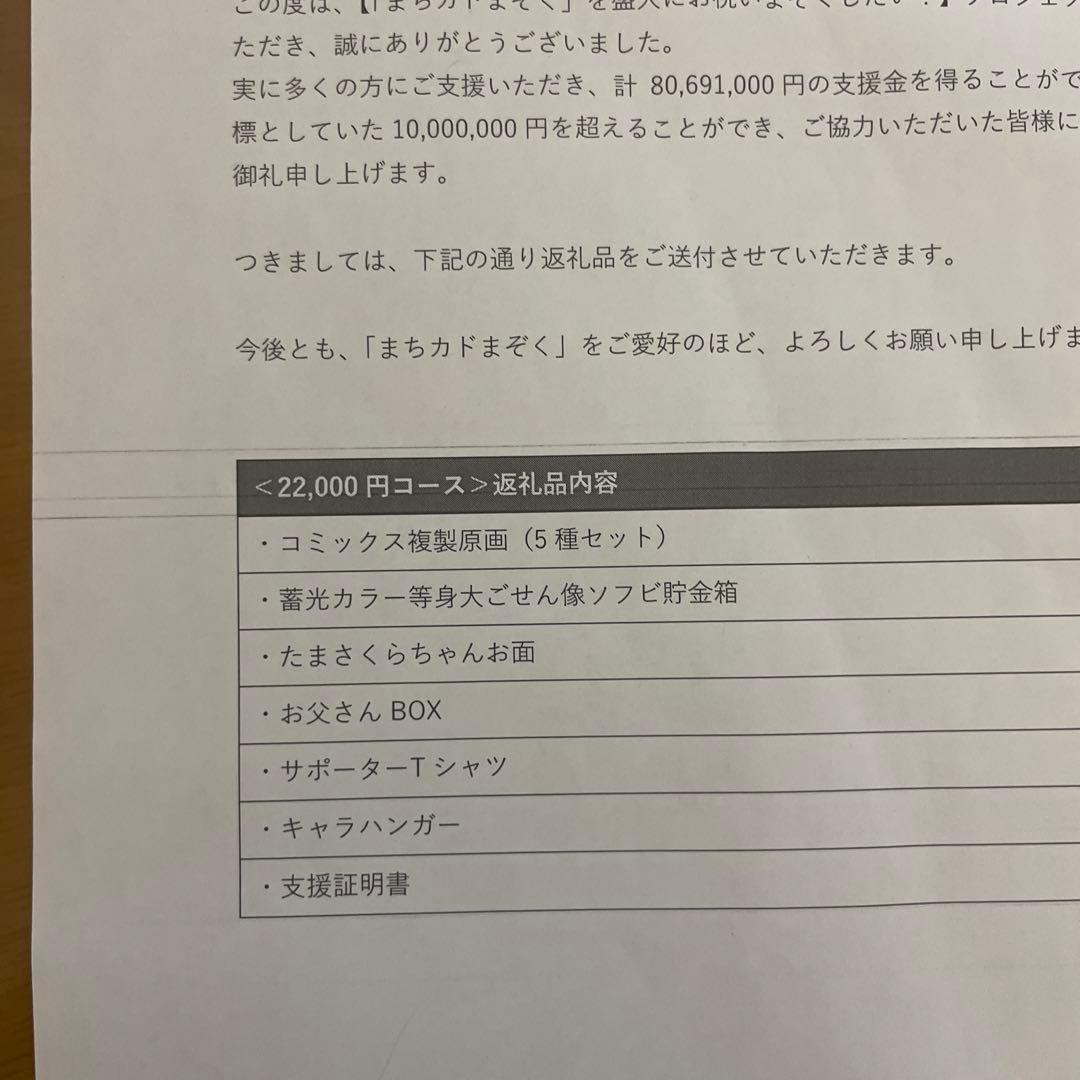 まちカドまぞく　　複製原画　5枚セット