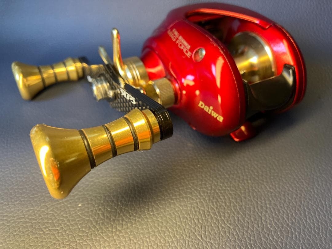 Daiwa ベイトリール Lasheed 150L SF 早技 カスタムハンドル