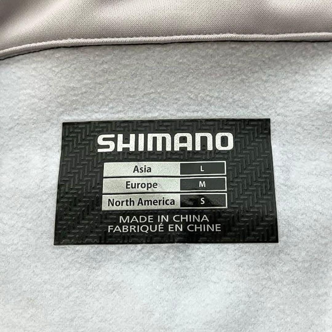 シマノ　フィッシングウェア　サイズL 裏起毛　釣り