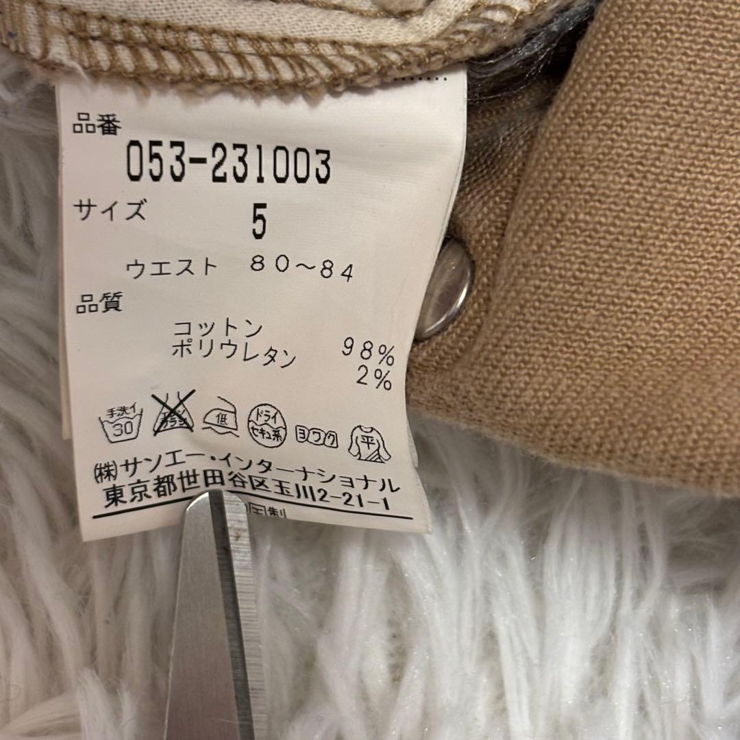 PEARLY GATES パーリーゲイツ ブラウン ゴルフ パンツ サイズ5 L