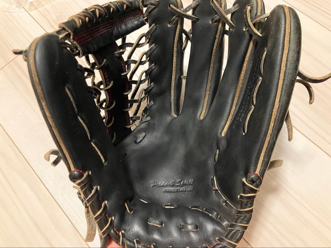 【値段相談可】ZETT プロステイタス 硬式野球グローブ　外野手用　限定カラー