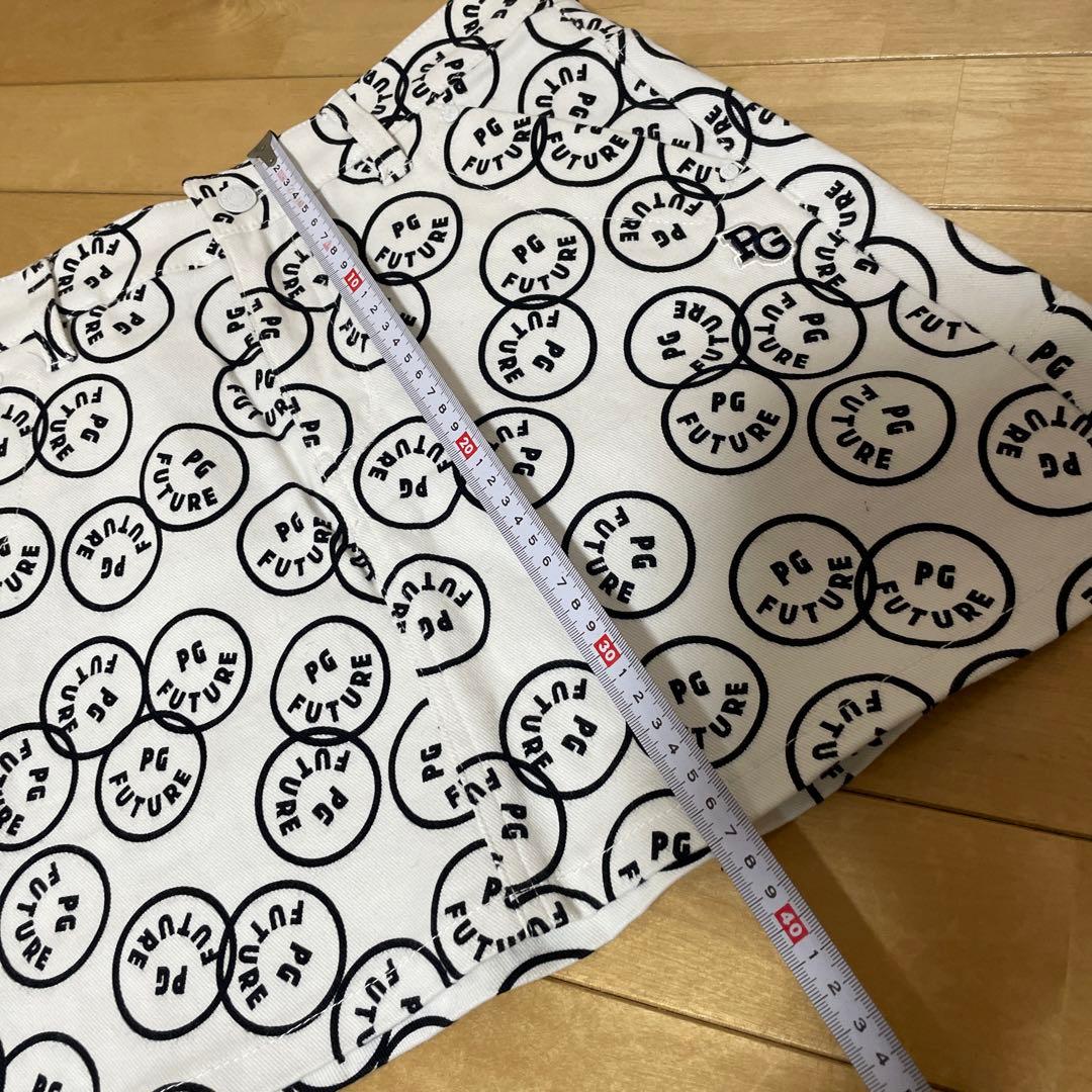 土日限定お値下げ❣️♡PEARLY GAIESニコちゃん総柄スカート0 Sサイズ♡