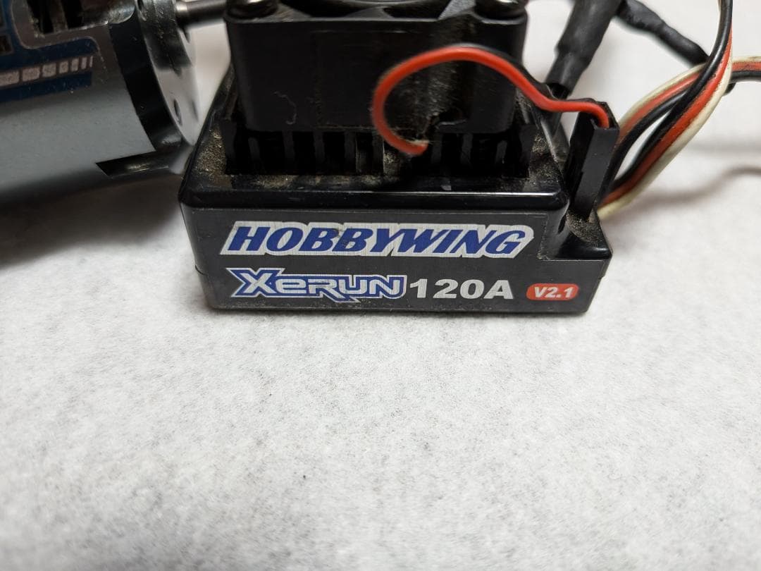ESC HOBBYWING XeRun 120A ブラシレスモーター3.5Ｔ