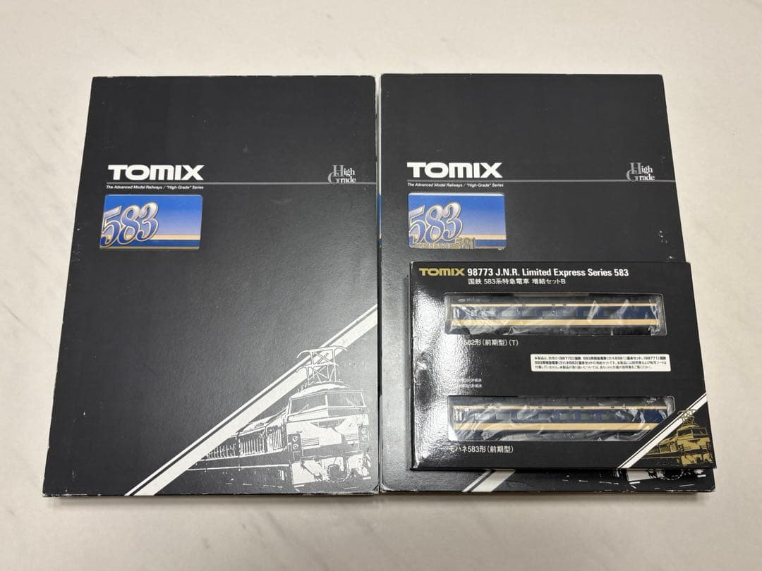 TOMIX 98770 583系特急電車(クハネ581) 12両 室内灯搭載済！