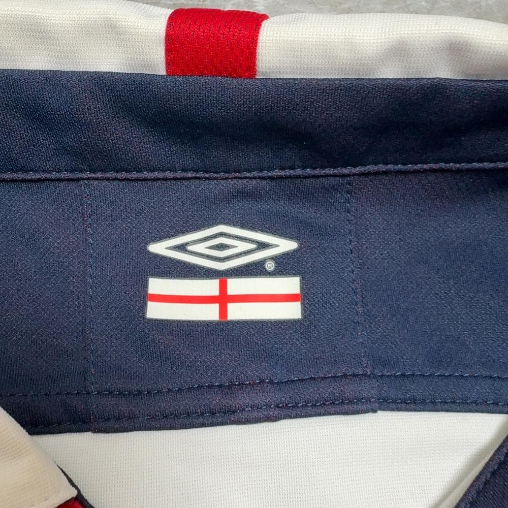 鰻*重様 UMBRO イングランド代表 ユニフォーム ベッカム #7 L ゲーム