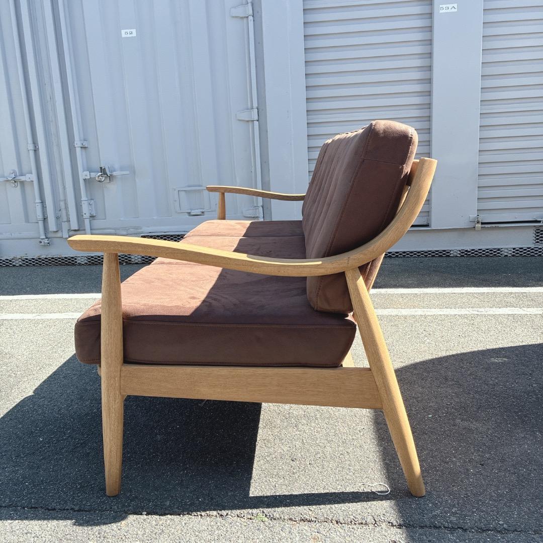 【お値下げOK】綺麗 クラッシュゲート アルネソファ3P レザーテックス 廃盤品
