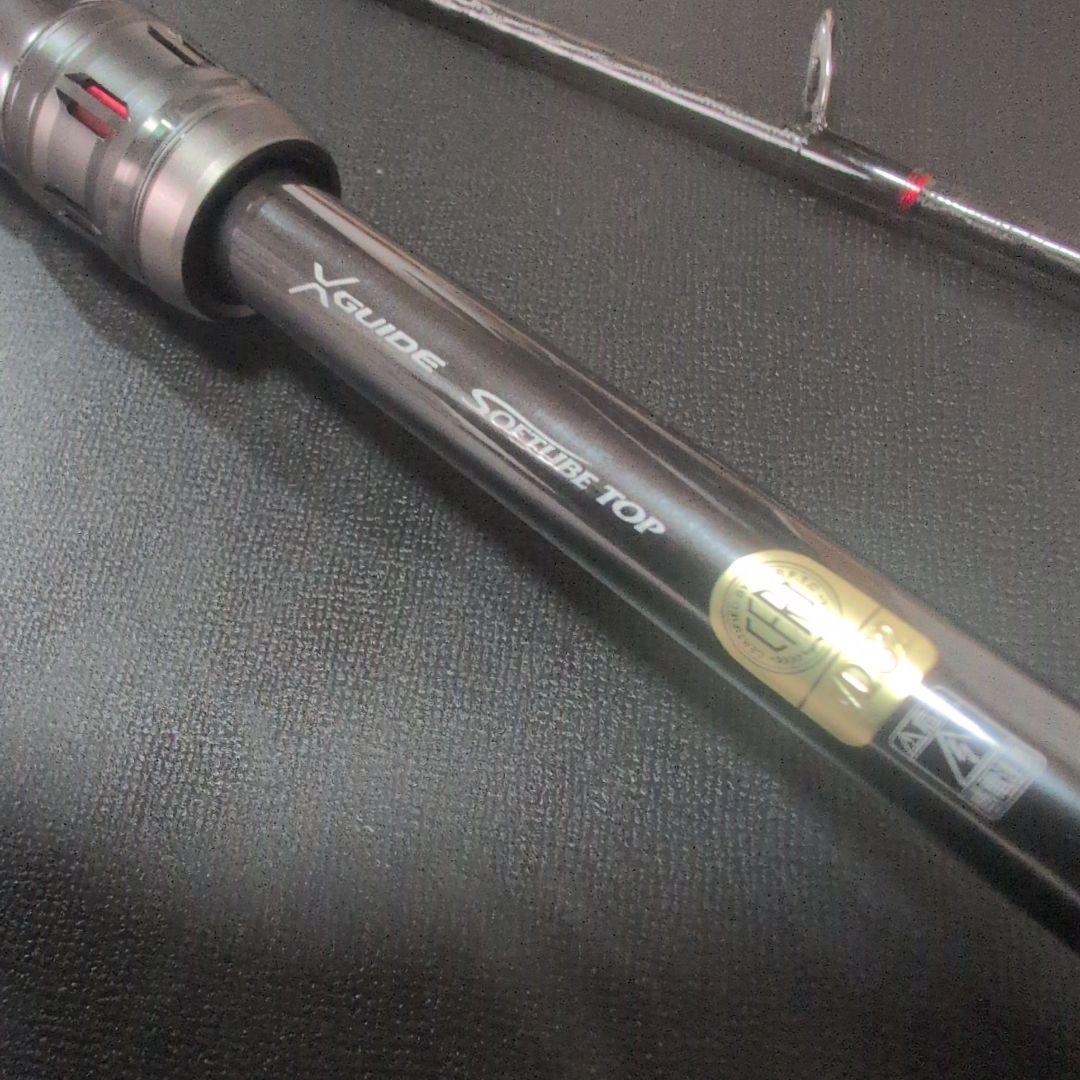 中古美品 シマノ炎月 エクスチェーン72MH タイラバ スピニング