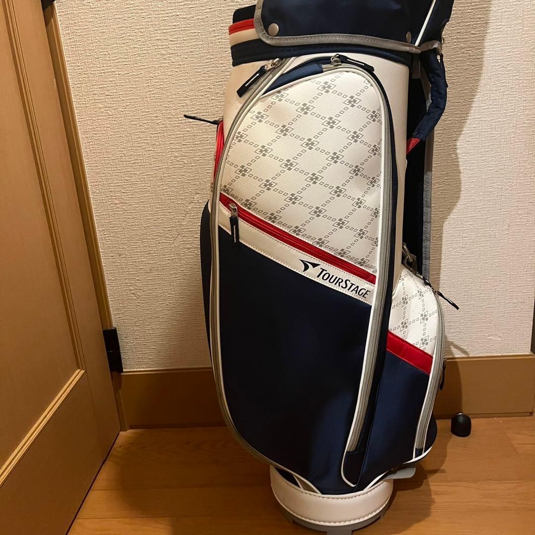 ブリヂストン レディース キャディバッグ ゴルフバッグ ツアーステージ