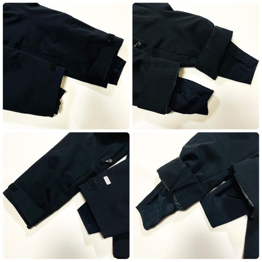 6644【美品】フェニックス　スキーウェア　上下セット　メンズ　ブラック