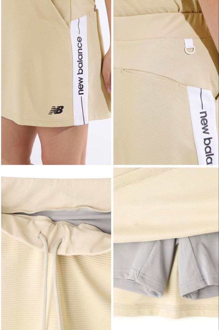 【美品】ニューバランス ゴルフ セットアップ ベージュ