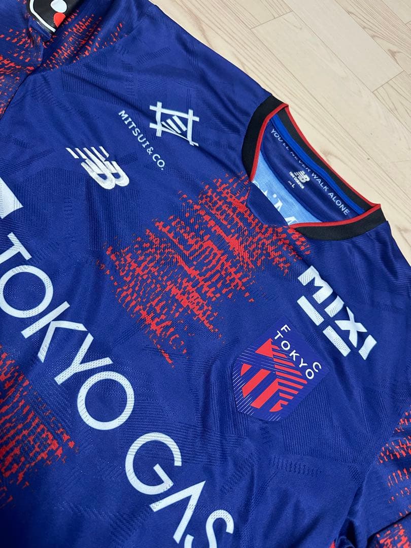 ラリアッ様　東京FC サッカーウェア 33番 New Balance 俵積田L